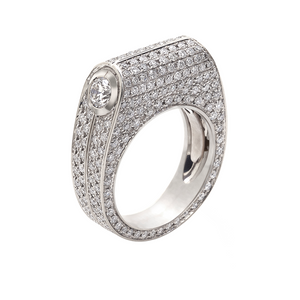 Dois Irmãos Fully Set Ring